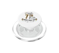 Hello 7th Grade First Day Back To School Teacher Vintage PopSockets PopGrip for MagSafe