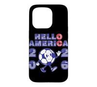 Hello America Soccer 2026 Host Fan Football Art Case for iPhone 15 Pro