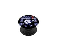 Hello America Soccer 2026 Host Fan Football Art PopSockets Adhesive PopGrip