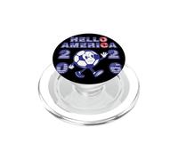 Hello America Soccer 2026 Host Fan Football Art PopSockets PopGrip for MagSafe
