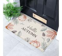 Hello Autumn Indoor Outdoor Doormat (70 x 40cm) Artsy Mats Multi 40cm x 70cm