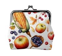 Hello Autumn Print Versatile Coin Purse Exquisite Mini Wallet Cute Change Pouch for Any Occasion