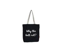 hello-bags. Canvas Tote Bag. Exterior: 100% Cotton. Includes zipper, lining and inside pocket. Packed in a gift kraft envelope. Model: “WHYTHE”. Color: Black. Measurements: 37 * 38 cm.