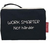 hello-bags. Coin Purse/Small Pouch. Exterior: 100% Cotton. Includes zipper and lining. Packed in a gift kraft envelope. Model: “WORKSMAR”. Color: Black. Measurements: 14 * 10 cm.