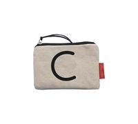 hello-bags. Coin Purse/Small Pouch. Exterior: 100% Cotton. Includes zipper and lining. Packed in a gift kraft envelope. Model: “C”. Color: Ecru. Measurements: 14 * 10 cm.
