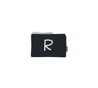 hello-bags. Makeup Bag/Wristlet Handbag. Exterior: 100% Cotton. Includes zipper and lining. Packed in a gift kraft envelope. Model: “R”. Color: Black. Measurements: 23 * 15,5 cm.