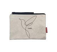 Hello-Bags N-002-VUELA, Women's Toiletry Bag, White