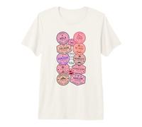 Hello Bonjour Passport Stamps Travel Vacation Premium T-Shirt
