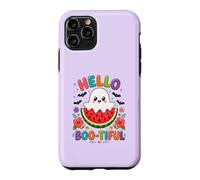 Hello Boo-Tiful Kawaii Ghost Watermelon Halloween Case for iPhone 11 Pro