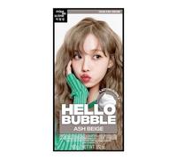 Hello Bubble Foaming Hair Color | Ash Beige, Perry Violet, Whale Deep Blue | Easy Application, Long-Lasting, Nourishing, Permanent Hair Dye 100g (10AB Ash Beige, One Size)