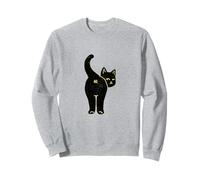 Hello Cat Butt Hi Sweatshirt