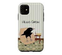Hello Crow in the Living Room Case for iPhone 11