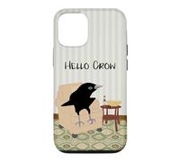Hello Crow in the Living Room Case for iPhone 12/12 Pro