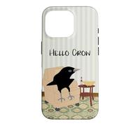 Hello Crow in the Living Room Case for iPhone 16 Pro