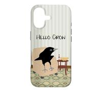 Hello Crow in the Living Room Case for iPhone 17