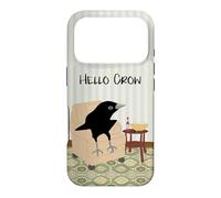 Hello Crow in the Living Room Case for iPhone 17 Pro