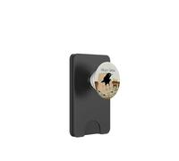 Hello Crow in the Living Room PopSockets PopWallet for MagSafe