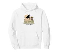 Hello Crow in the Living Room Pullover Hoodie
