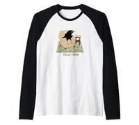 Hello Crow in the Living Room Raglan Baseball Tee