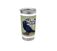 Hello Crow Stainless Steel Insulated Tumbler