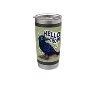Hello Crow Stainless Steel Insulated Tumbler