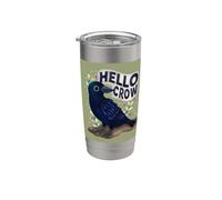 Hello Crow Stainless Steel Insulated Tumbler