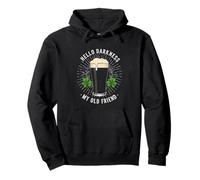 Hello Darkness My Old Friend Beer Drinker Strout Beer Lover Pullover Hoodie
