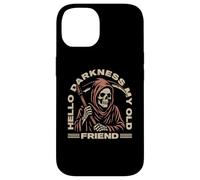 Hello Darkness My Old Friend Grim Reaper The Angel Of Death Case for iPhone 14