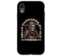 Hello Darkness My Old Friend Grim Reaper The Angel Of Death Case for iPhone XR