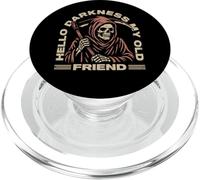 Hello Darkness My Old Friend Grim Reaper The Angel Of Death PopSockets PopGrip for MagSafe