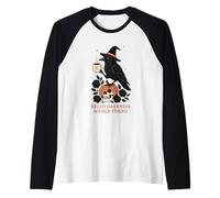 Hello Darkness My Old Friend Halloween Raglan Baseball Tee