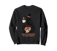 Hello Darkness My Old Friend Halloween Sweatshirt