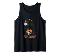 Hello Darkness My Old Friend Halloween Tank Top