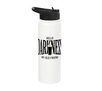 Hello Darkness My Old Friend Irish Beer St. Patrick's Day Stainless Steel Insulated Water Bottle