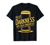 Hello Darkness My Old Friend Irish Beer St. Patrick's Day T-Shirt