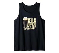 Hello Darkness My Old Friend Stout Beer Lover Tank Top