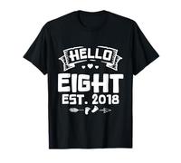 Hello Eight Est. 2018 Cute Baby Feet T-Shirt