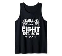 Hello Eight Est. 2018 Cute Baby Feet Tank Top