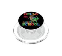 Hello Elementary School T-Rex Back To School Boys Vintage PopSockets PopGrip for MagSafe