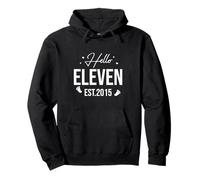 Hello ELEVEN EST.2015 Cute Baby Feet Pullover Hoodie