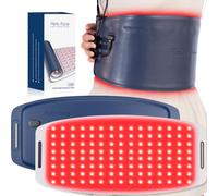 Hello Face Red Light Therapy for Body, Triple-chip LEDs Light Therapy Belt with Rechargeable Remote Control, 660nm & 850nm Ultra-Soft Fabric Infrared Light Therapy Wrap for Muscle Pain Relief