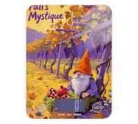 Hello Fall Autumn Harvest Dwarfs Portable Food Scale 11lb/0.18oz, 5kg/5g Small Weight Scale Grams with 4 Unit for Soap Making Espresso Cooking (Batteries not Included)