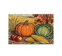 Hello Fall Autumn Pumpkin Vegetables Wooden Jigsaw Puzzle for Adults Friends Family Activity Game Nights Gifts 500 Piecing