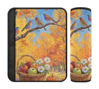 Hello Fall Autumn Tree Fruit 2 Pack Shoulder Belt pad Release Stress to Your Neck and Shoulders for SUV Protector para cinturón de carro