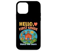 HELLO, FIRST GRADE WATCH ME LEARN starting school learning Case for iPhone 12 mini