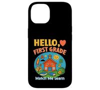 HELLO, FIRST GRADE WATCH ME LEARN starting school learning Case for iPhone 14