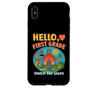 HELLO, FIRST GRADE WATCH ME LEARN starting school learning Case for iPhone XS Max