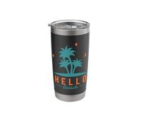 Hello Flip-Flop Summer Stainless Steel Insulated Tumbler