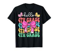 Hello Fourth Grade Back To School 4th Grade Girl Boy T-Shirt