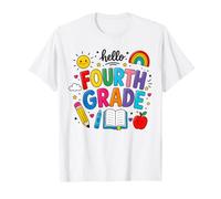 Hello Fourth Grade Teacher Gift 4th Grade Back to School T-Shirt